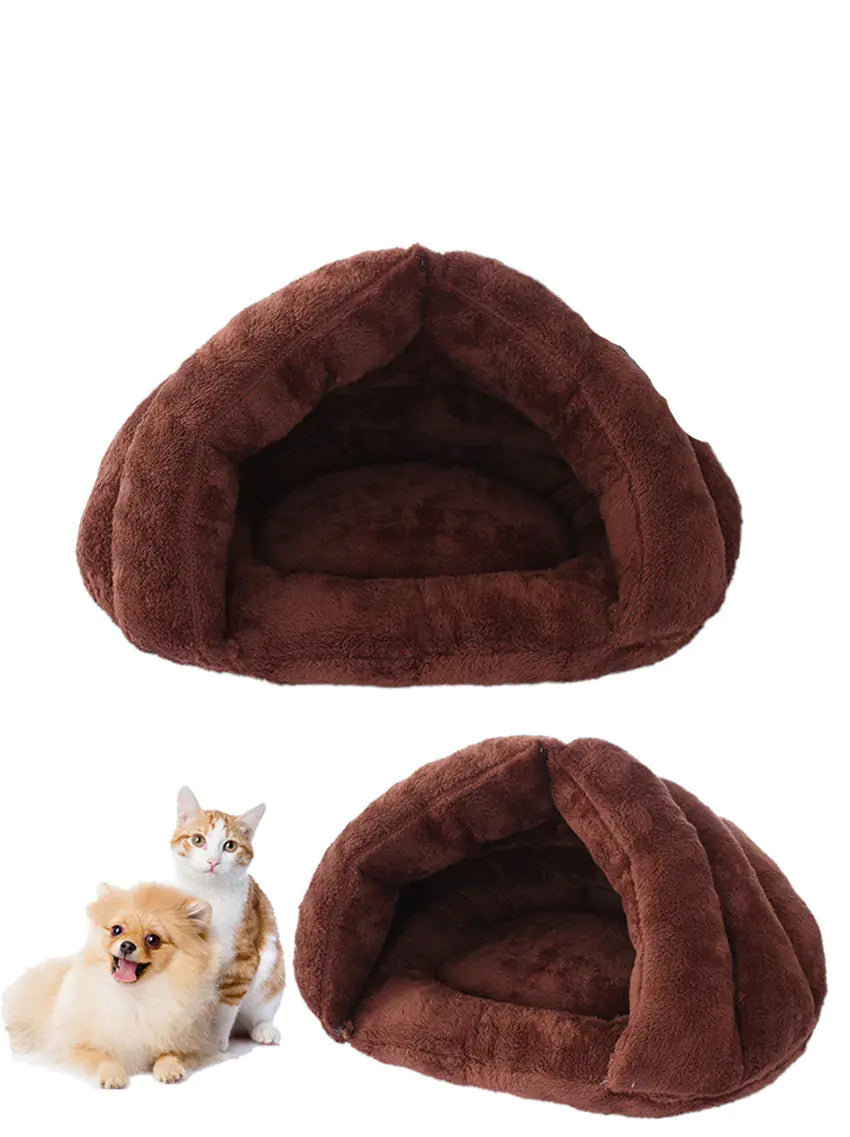 Large Cat Sleeping Bag for Pets - Cat and Dog Bed